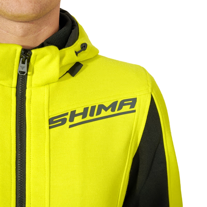 Mootorratta kapuuts Shima Daybreaker must-fluo kollane