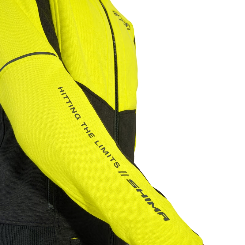 Mootorratta kapuuts Shima Daybreaker must-fluo kollane
