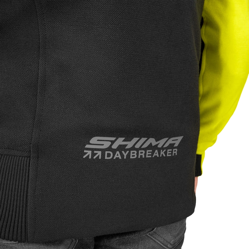 Mootorratta kapuuts Shima Daybreaker must-fluo kollane