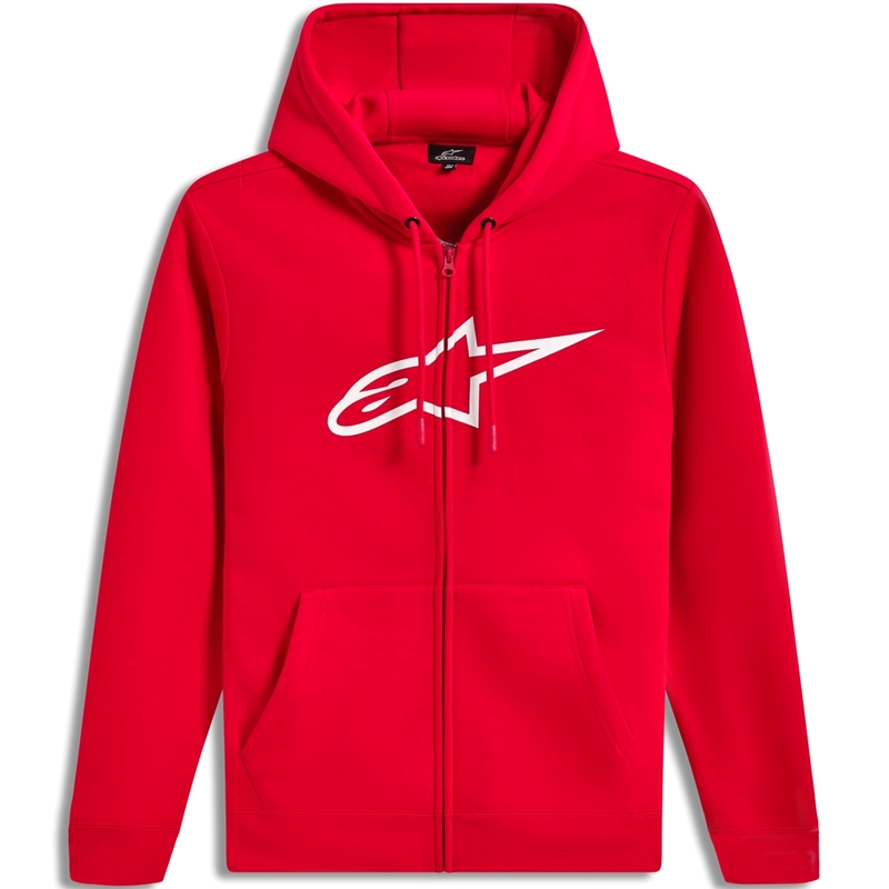 Alpinestars Ageless lukuga kapuutsiga dressipluus 3 punane-valge