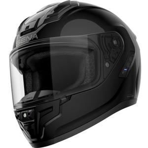 SENA Phantom täisnäoga mootorrattakiiver intercomiga, must