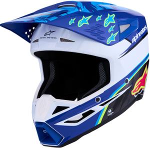 Alpinestars S-M3 Falcon laste motokrossikiiver sini-valge-must
