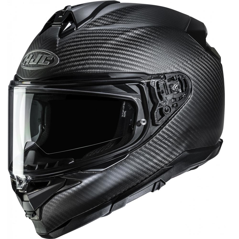 HJC F72 Carbon Solid täismaskiiver mattmust