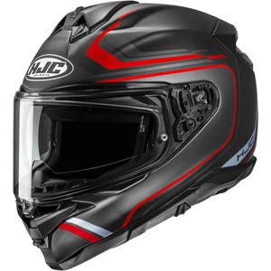 Täismaskiiver mootorrattale HJC F72 Oflo MC1SF matt must-punane