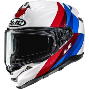 Täismaskiiver mootorrattale HJC F72 Racero MC21 valge-punane-sinine