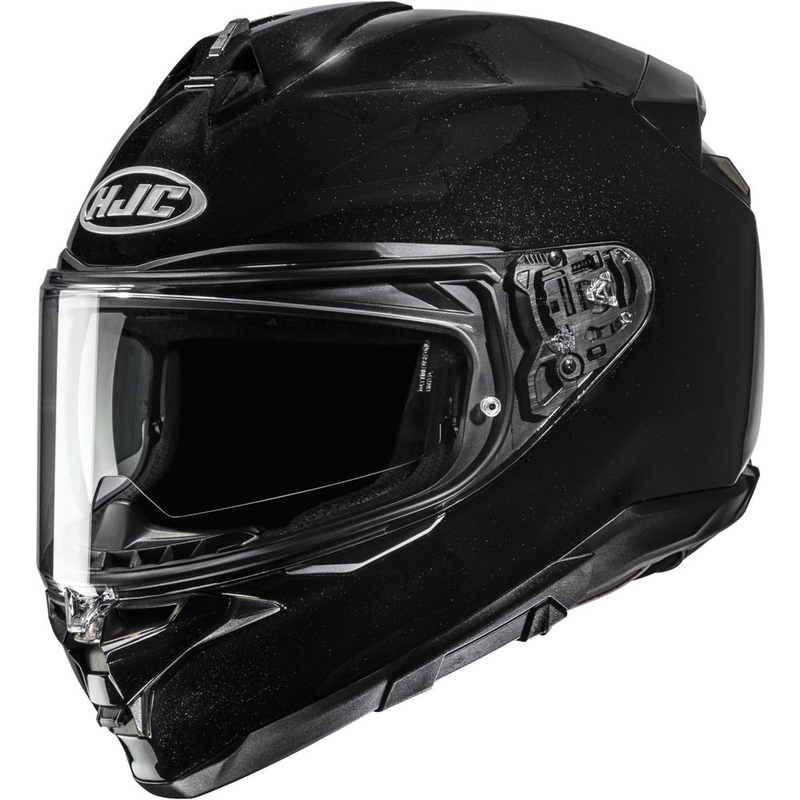 Täismaskiiver mootorrattale HJC F72 Solid metallikmust