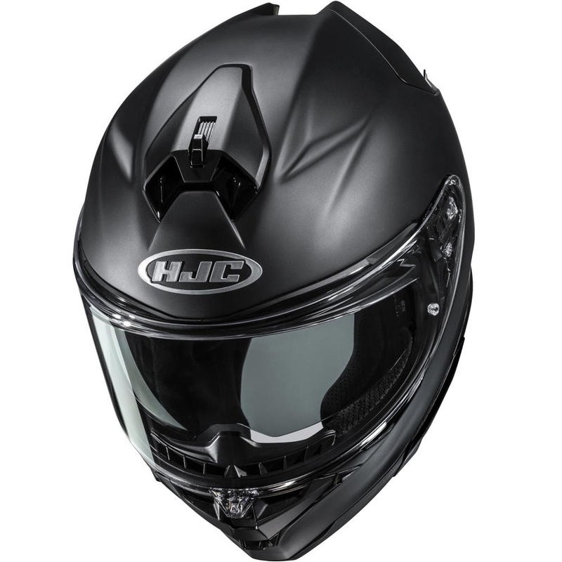 Täismaskiiver mootorrattale HJC F72 Solid poolmatt must