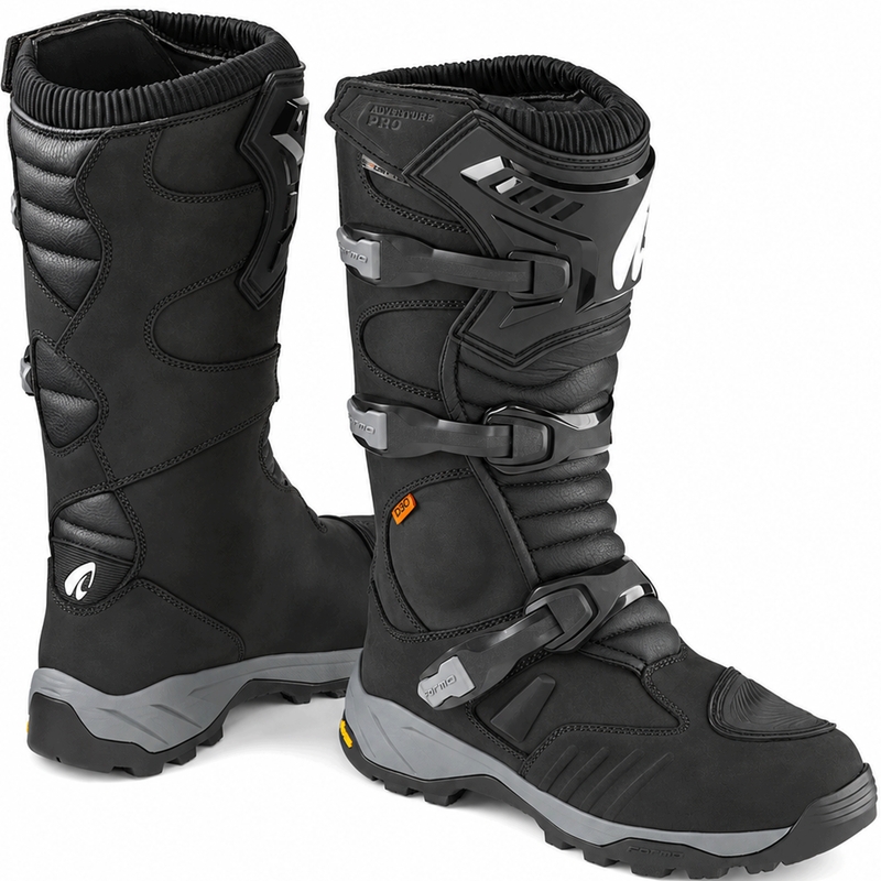 Forma Adventure Pro Dry mootorrattasaapad mustad