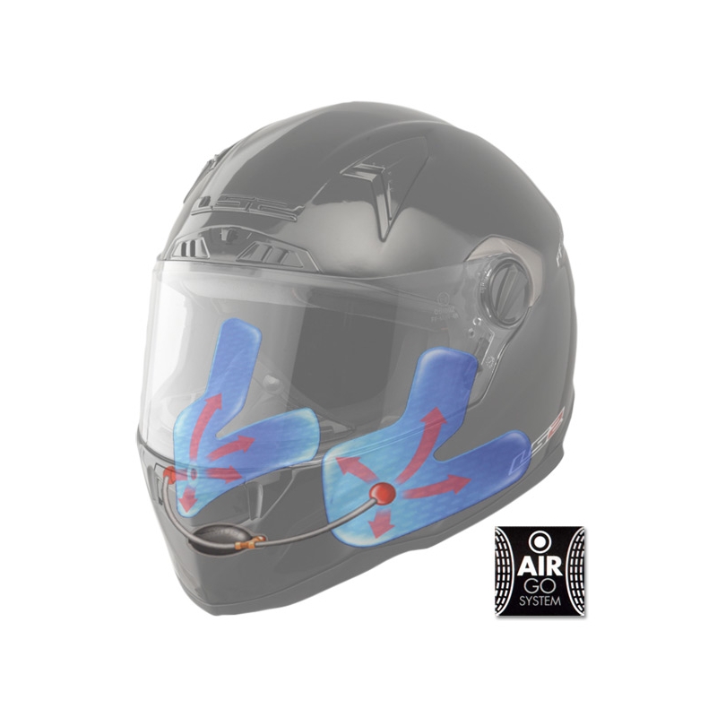 Přilba na motorku LS2 FT2 Single Mono černá výprodej