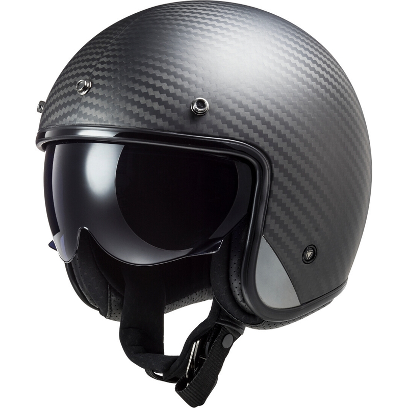 Avatud mootorratta kiiver LS2 OF601 Bob C Carbon
