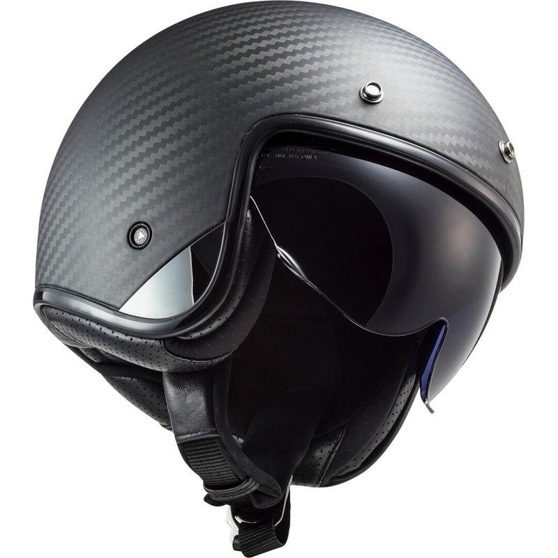 Avatud mootorratta kiiver LS2 OF601 Bob C Carbon