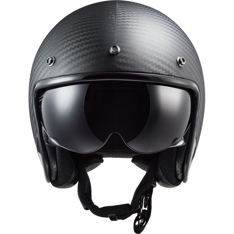 Avatud mootorratta kiiver LS2 OF601 Bob C Carbon