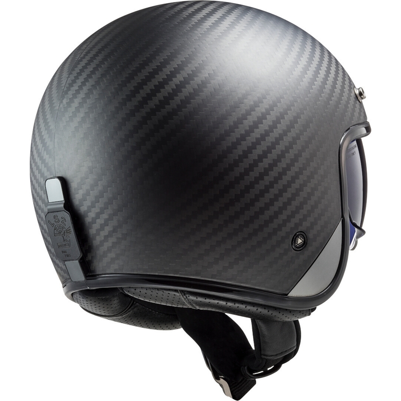 Avatud mootorratta kiiver LS2 OF601 Bob C Carbon