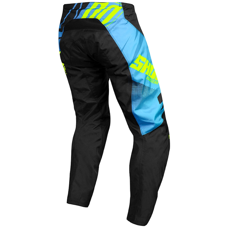 Dětské motokrosové kalhoty Shot Devo Ventury modro-černo-fluo žluté výprodej