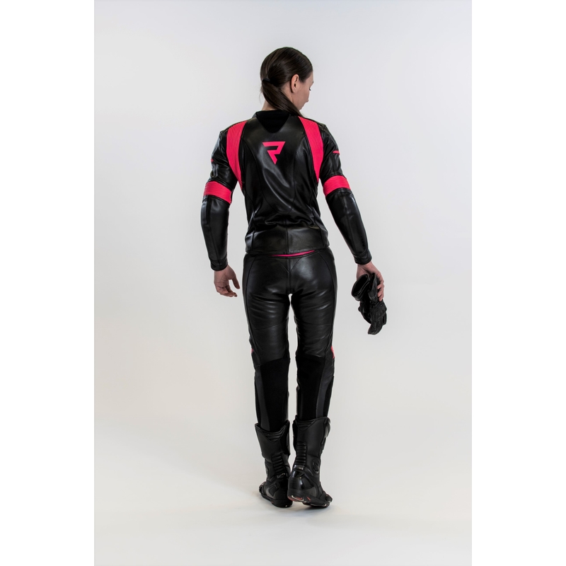 Naiste Rebelhorn Rebel Mustad ja roosad mootorrattapüksid