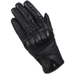 Naiste mootorratta kindad Rebelhorn Thug II must perforeeritud