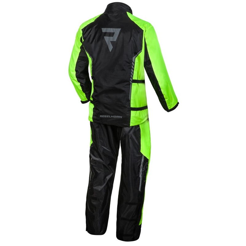 Rebelhorn Patrol fluo kollane-must mootorrattakübara