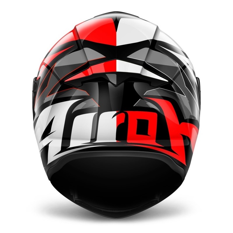 Integrální přilba na motorku Airoh ST 501 Thunder červeno-černo-bílo-šedá