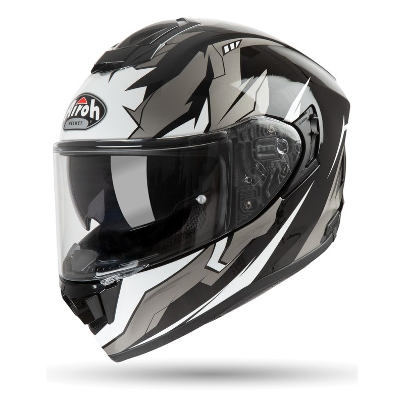Integrální přilba na motorku Airoh ST 501 Bionic bílo-černá