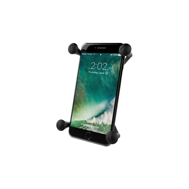 Universaalne RAM Mounts X-Grip suurte telefonide jaoks, millel on 1-tolline kuulipolt