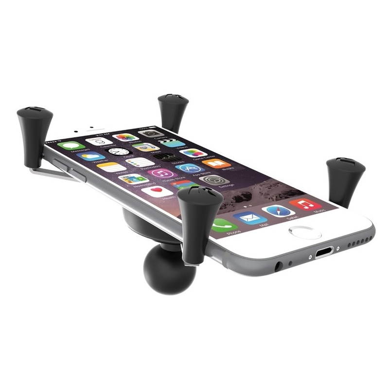 Universaalne RAM Mounts X-Grip suurte telefonide jaoks, millel on 1-tolline kuulipolt