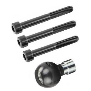 RAM Mounts juhtrauakinnitus koos 1" tihvti ja M8 kruvidega