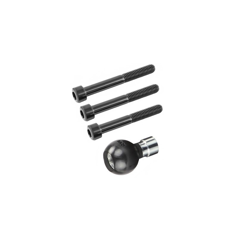 RAM Mounts juhtrauakinnitus koos 1" tihvti ja M8 kruvidega