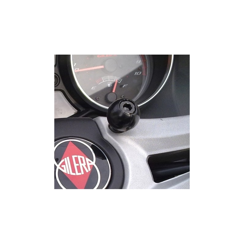 RAM Mounts juhtrauakinnitus koos 1" tihvti ja M8 kruvidega