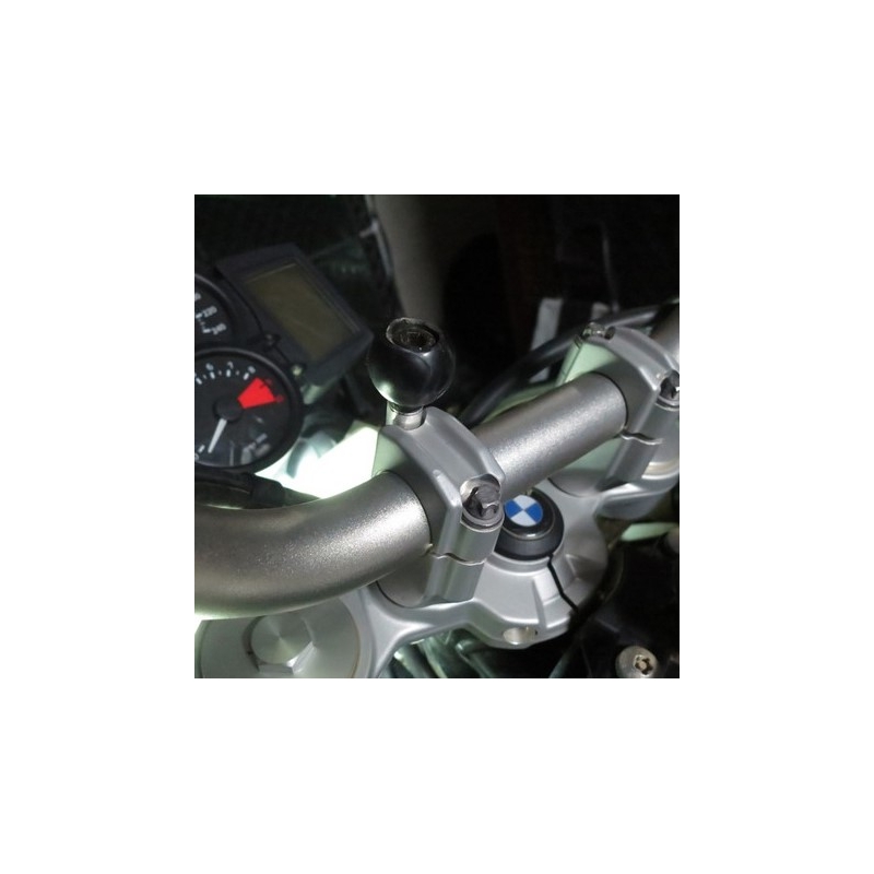 RAM Mounts juhtrauakinnitus koos 1" tihvti ja M8 kruvidega