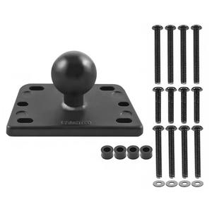 RAM Mounts mootorratta pidurivedeliku mahuti jaoks, mille keskel on 1-tolline tihvt