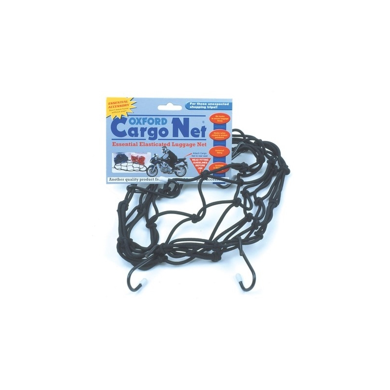 Paindlik pagasivõrk mootorratastele Oxford 30x30 cm