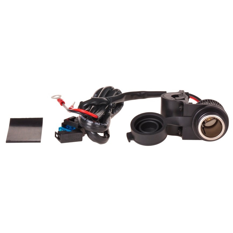 Oxford Standard 12 V pistikupesa 22 ja 25 mm läbimõõduga juhtrauale kinnitamiseks.