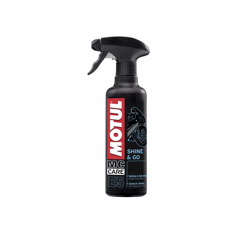 Motul E5 Shine and Go plastikuhooldussprei 400 ml