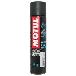 Motul E10 Shine &amp; Go plastikuhooldussprei 400 ml