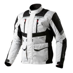 Bunda na motorku Revit Neptune GTX stříbrno-černá výprodej