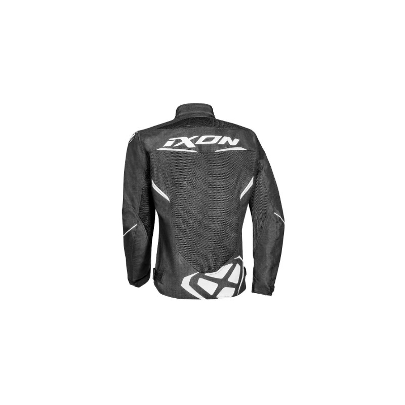 Bunda na motorku IXON Draco černo-bílá výprodej