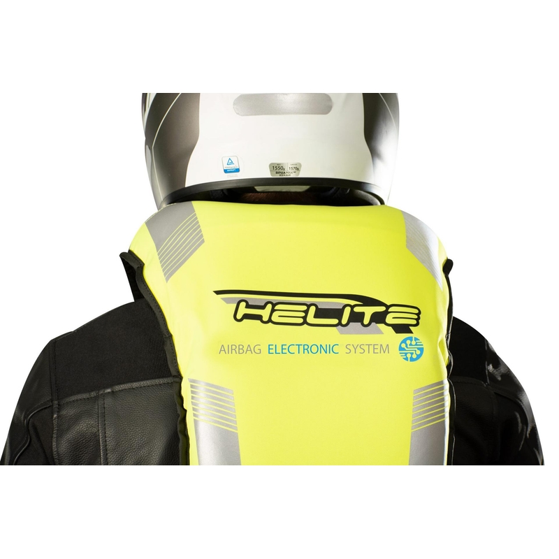 Elektrooniline turvavest HELITE e-Turtle fluo kollane