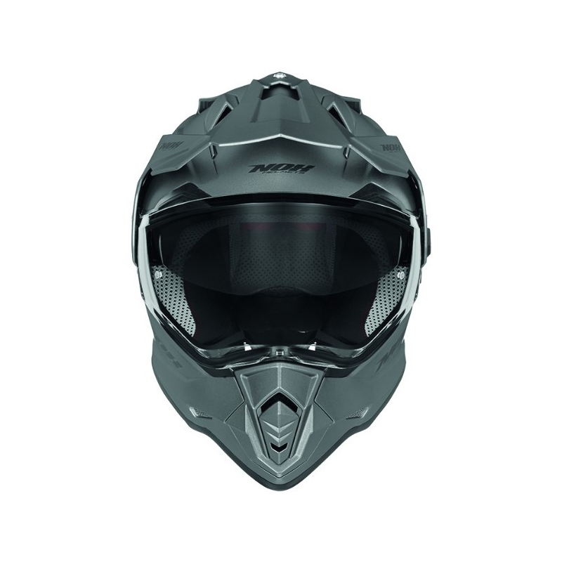 Enduro kiiver NOX N312 hõbedane