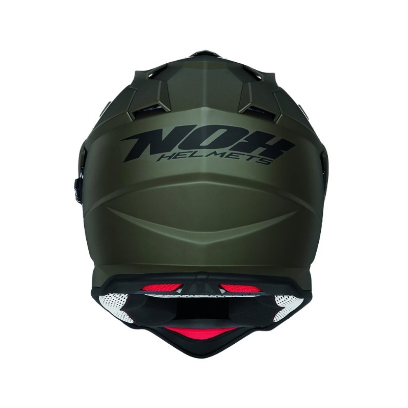 Enduro kiiver NOX N312 roheline matt