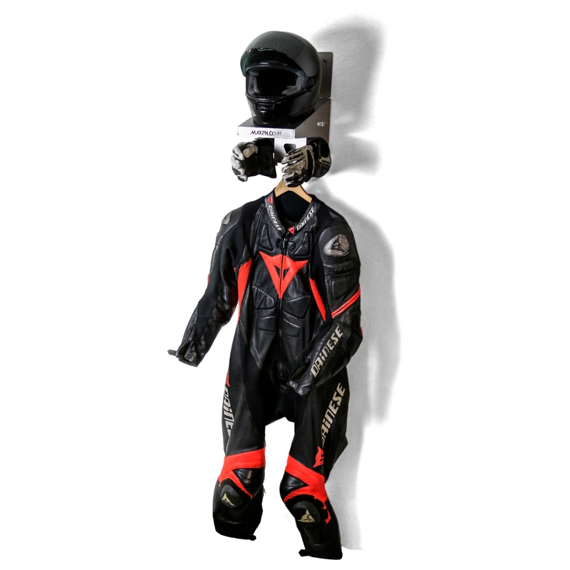 Držák moto výbavy na zeď MAX2H