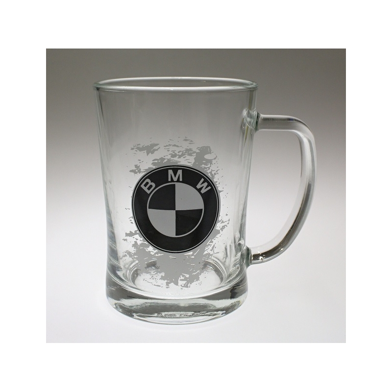 Sklenice s logem BMW 2